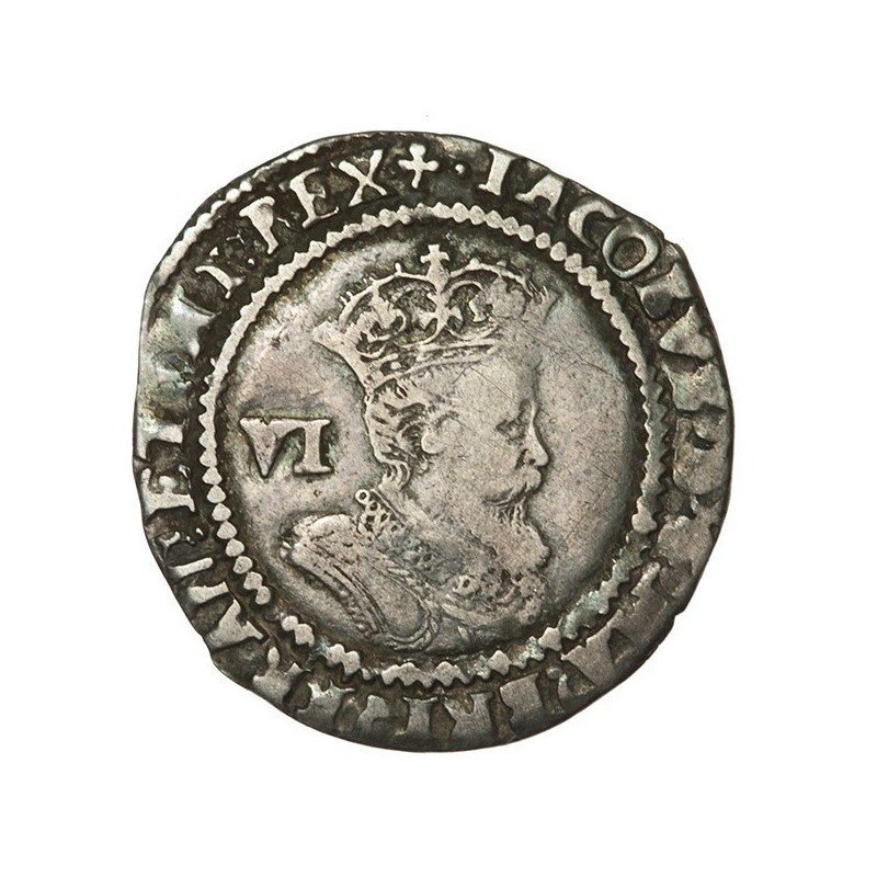 James I Silver Sixpence