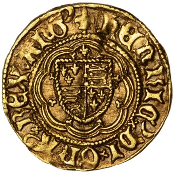 Henry VI Gold Quarter Noble - Leaf Mascle Issue
