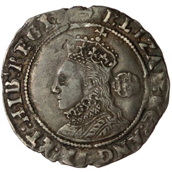 Elizabeth I Silver Sixpence 1599/8/6