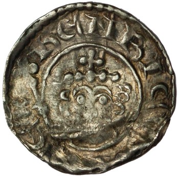 Henry II Silver Penny 1b1 Northampton