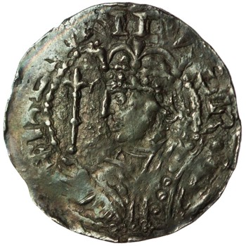 Henry I 'Star in Lozenge Fleury' Silver Penny - Lewes