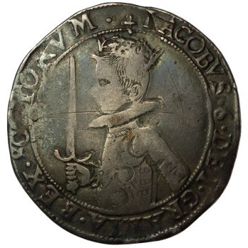 James VI Silver Ten Shillings - Scottish