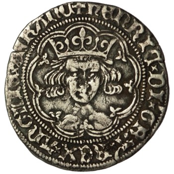 Henry V or VI Silver Groat Annulet Issue - Unique