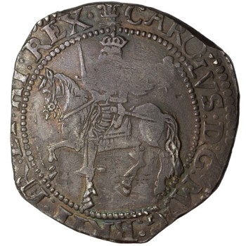 Charles I Silver Halfcrown Oxford