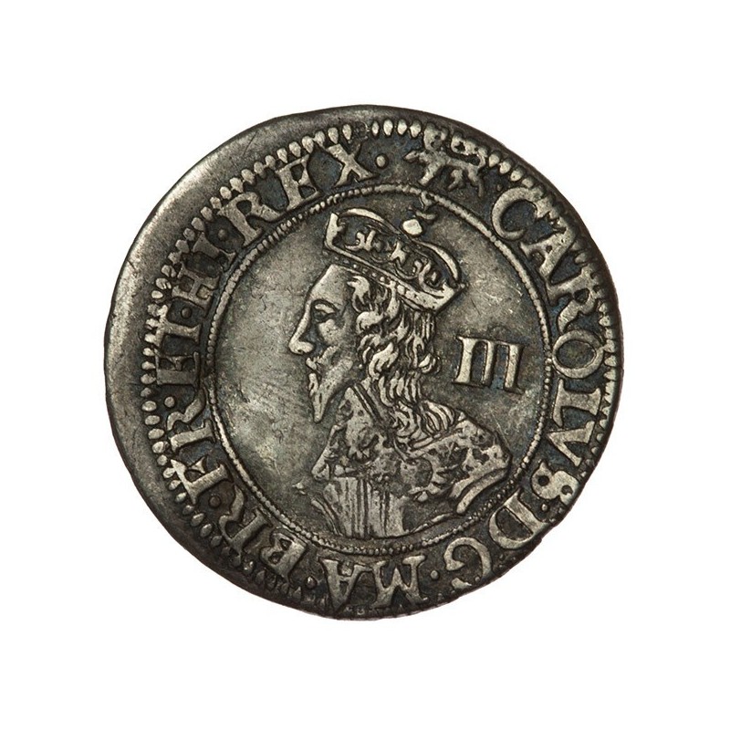 Charles I Silver Threepence