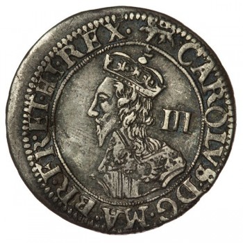 Charles I Silver Threepence