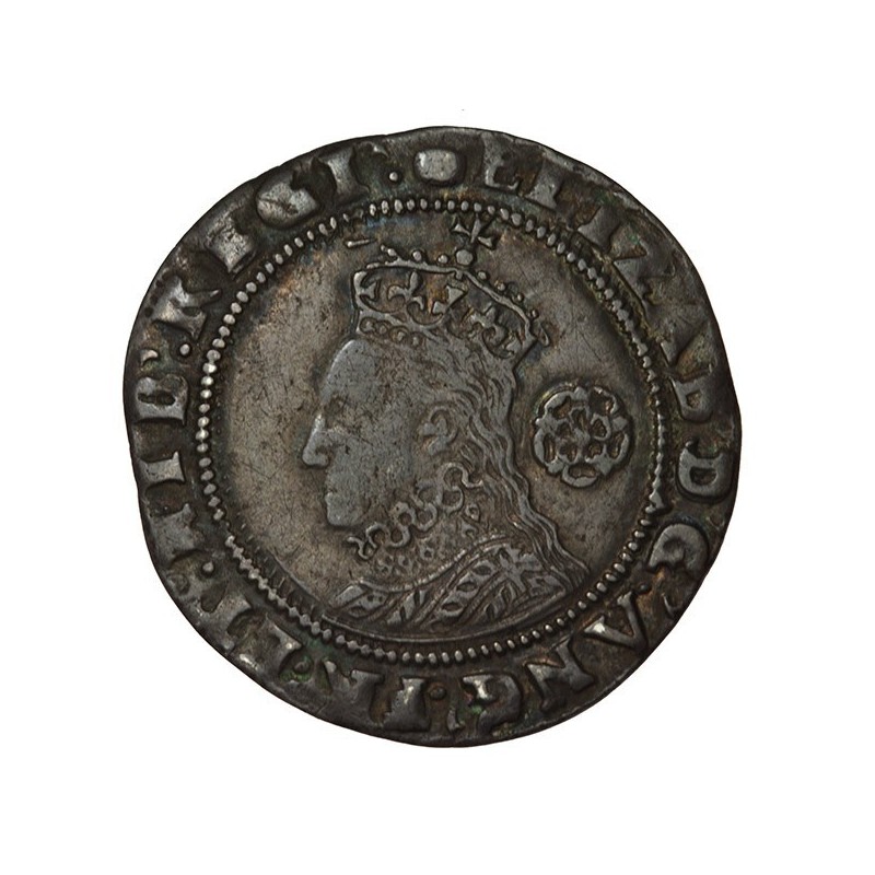 Elizabeth I Silver Sixpence 1592