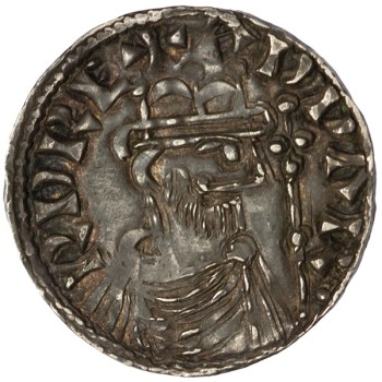 Edward The Confessor 'Hammer Cross' Silver Penny Lewes