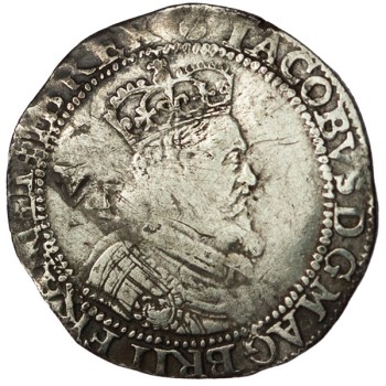 James VI Silver Six Shillings - Scottish