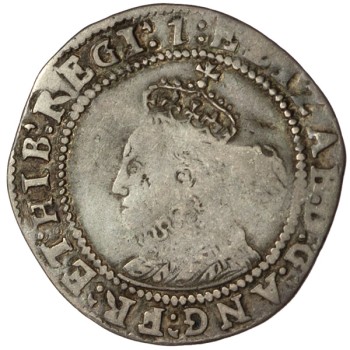 Elizabeth I Silver Sixpence 1602