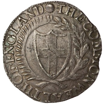 Commonwealth Silver Shilling 1656