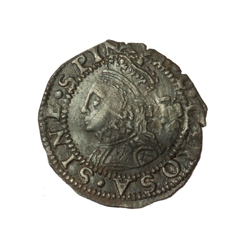 Elizabeth I Silver Threefarthings