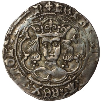 Henry VI Silver Groat Trefoil B