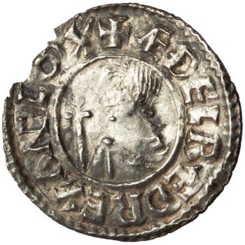 Aethelred II 'CRUX' Silver Penny Ipswich