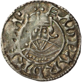 Edward The Confessor 'Facing Bust' Silver Penny Wallingford