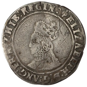 Elizabeth I Silver Shilling First Issue