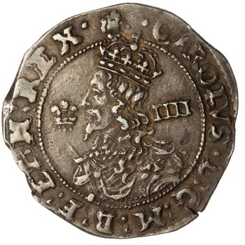 Charles I Silver Groat - Oxford