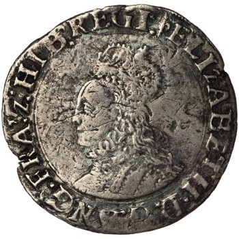 Elizabeth I Silver Shilling First Issue