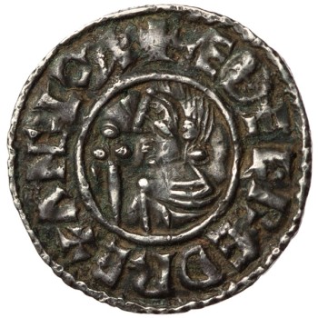 Aethelred II 'CRUX' Silver Penny Lewes