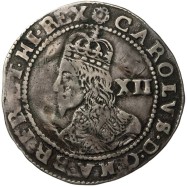 Charles I Silver Shilling...