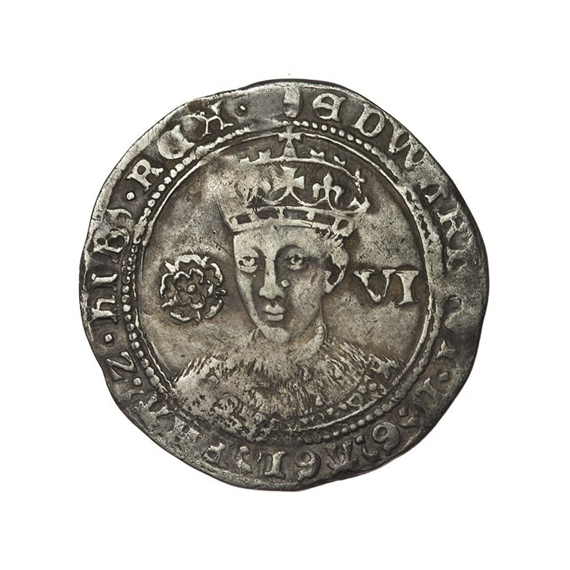 Edward VI Silver Sixpence