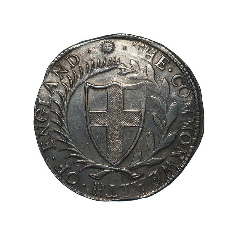 Commonwealth 1653 Silver Crown