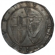 Commonwealth 1653 Silver Crown