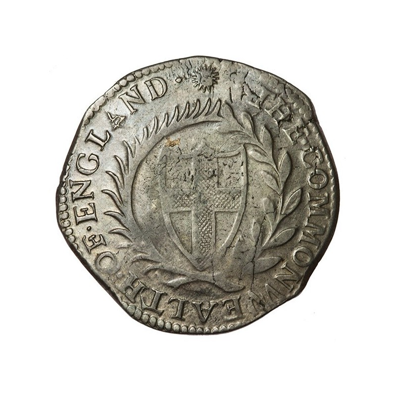 Commonwealth 1653 Silver Halfcrown
