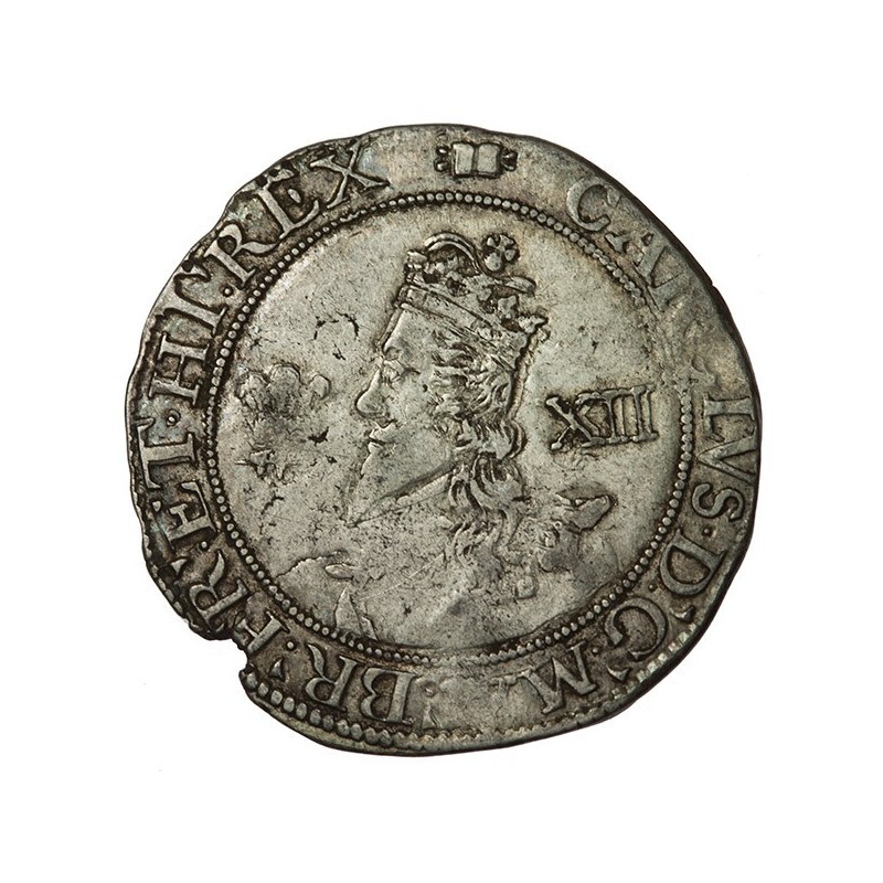 Charles I Aberystwyth Silver Shilling