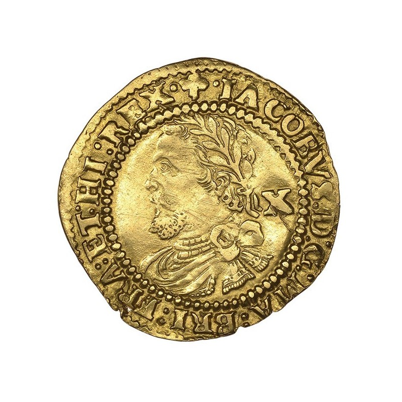 James I Gold Half Laurel