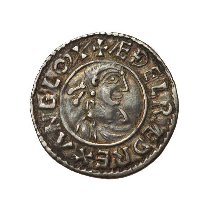 Aethelred II 'First Hand' Silver Penny