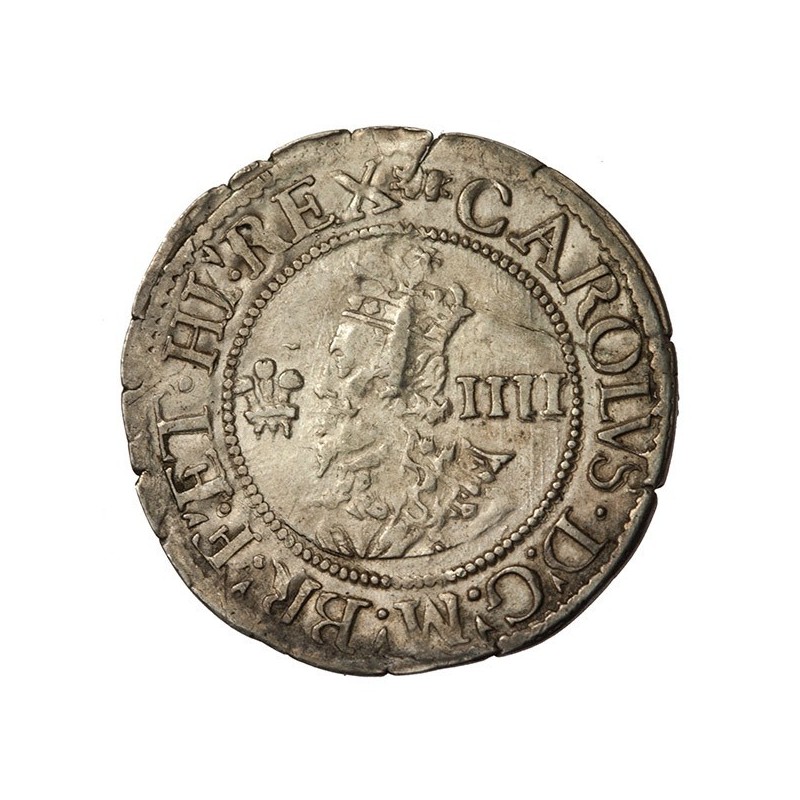 Charles I Silver Aberystwyth Groat 