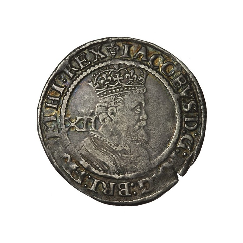 James I Silver Shilling 