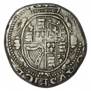 Charles I Silver Halfcrown SA 