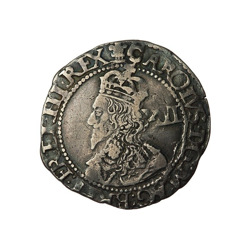 Charles I Oxford Silver Shilling