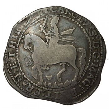 Charles I Worcester Silver Halfcrown