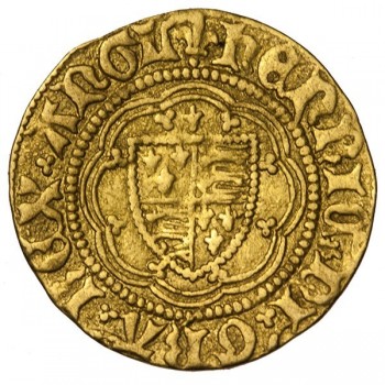 Henry VI Gold Quarter Noble