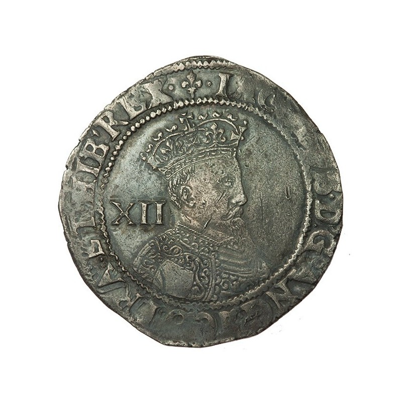 James I Silver Shilling 