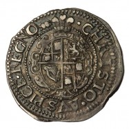 Charles I Silver Aberystwyth Threepence