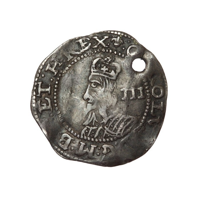 Charles I Silver Worcester/SA Threepence