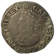 Charles I Silver Shilling