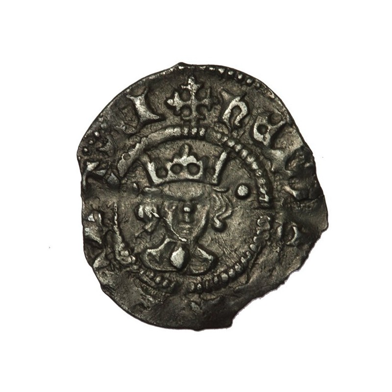 Henry VI Silver Halfpenny Leaf-pellet