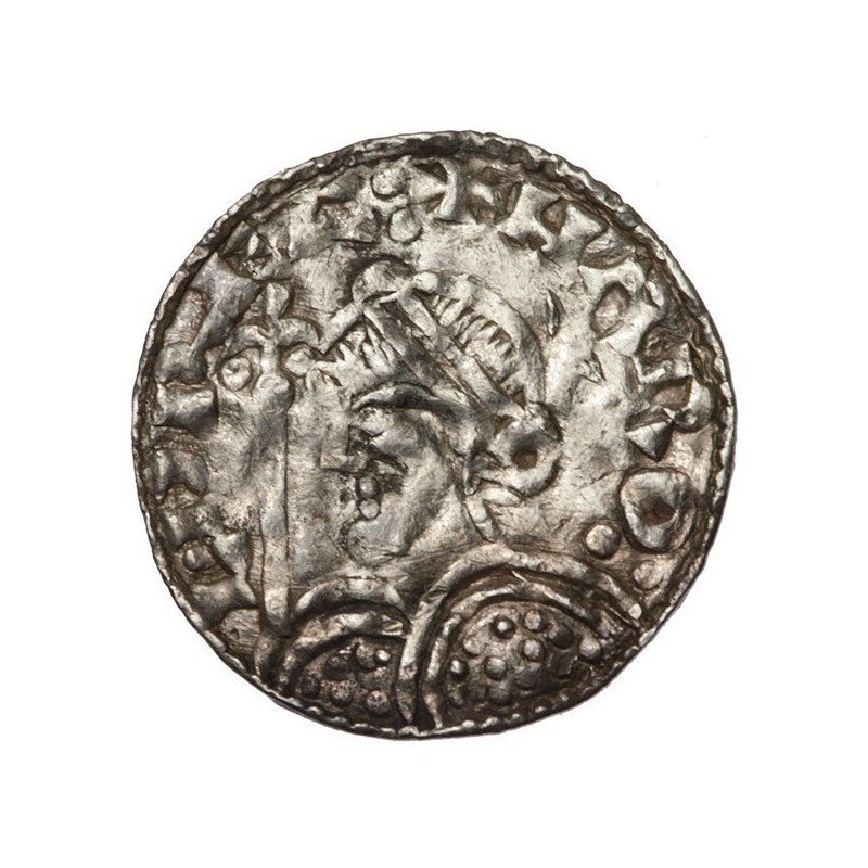 Harold I 'Fluer-de-Lis' Silver Penny Lewes