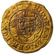 Edward IV Gold Quarter Ryal