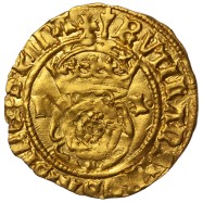 Henry VIII Gold Halfcrown -...