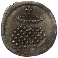 James I Silver Halfpenny﻿