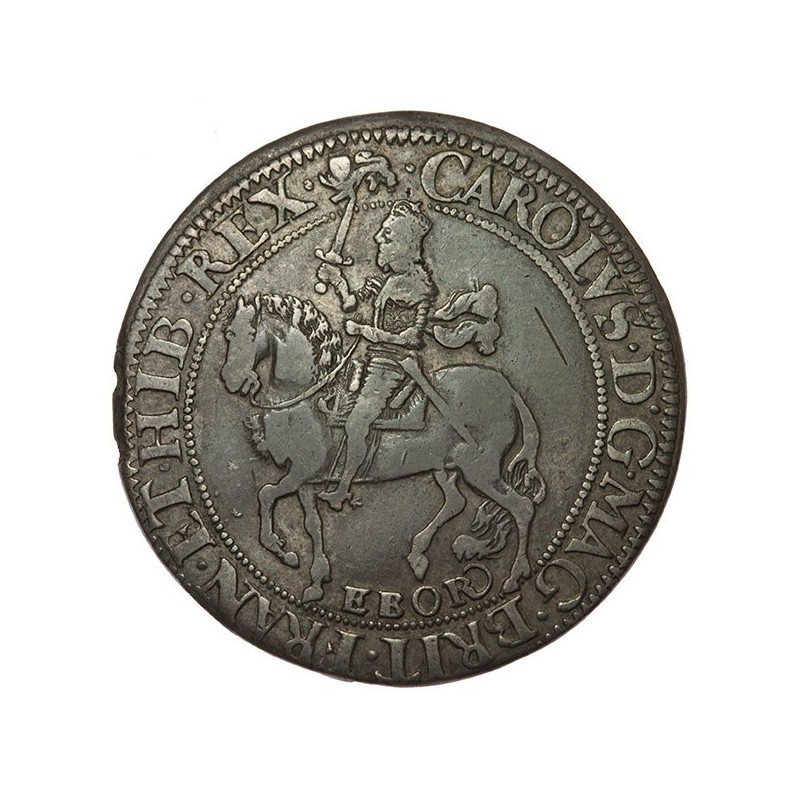 Charles I Silver York Halfcrown