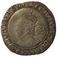 Elizabeth I Silver Sixpence...