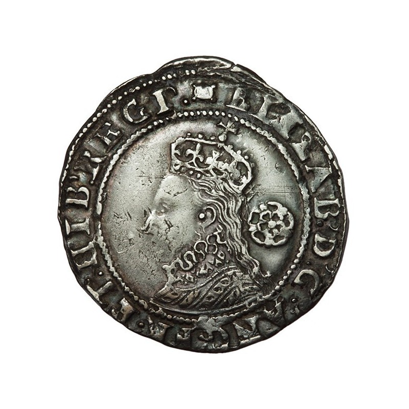 Elizabeth I Silver Sixpence 1594