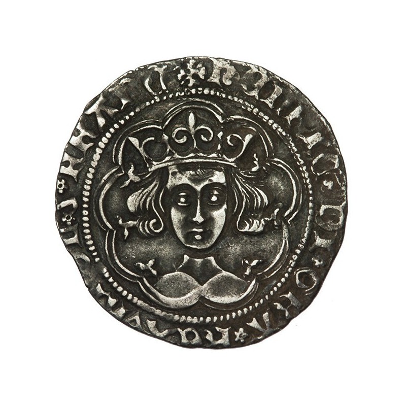 Henry VI Silver Groat Rosette-Mascle